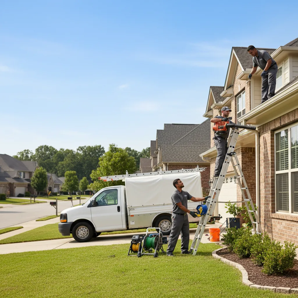Home Gutter Service in Gallaway, TN near me